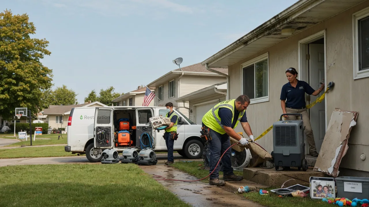 Water Damage Restoration in Granite City, IL near me